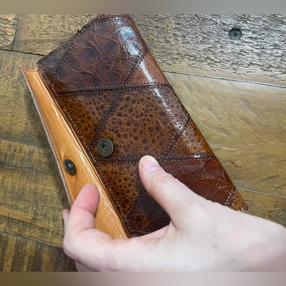 Vintage Genuine Alligator Leather Wallet GORGEOUS or best offer - Picture 10 of 10